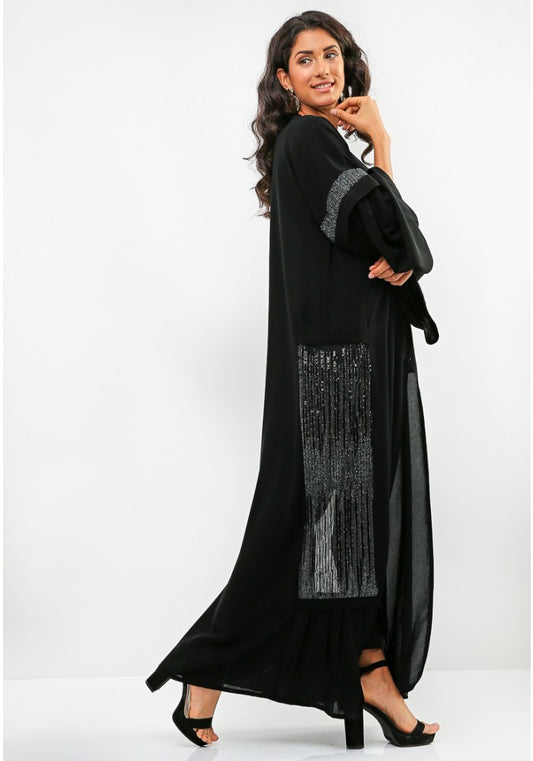 Applique Style Abaya