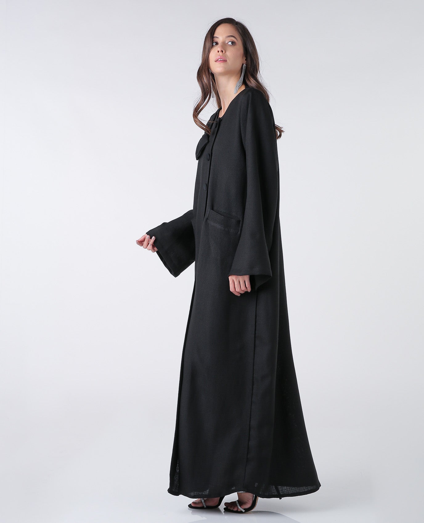 pocket style abaya