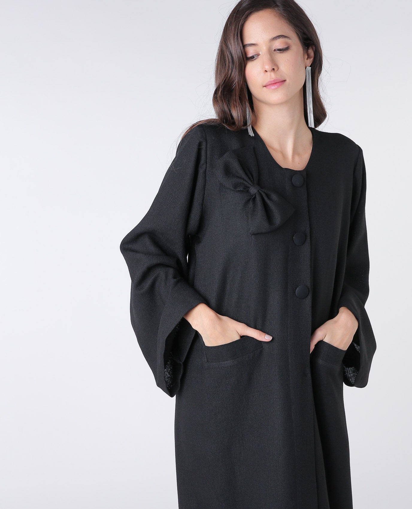 pocket style abaya