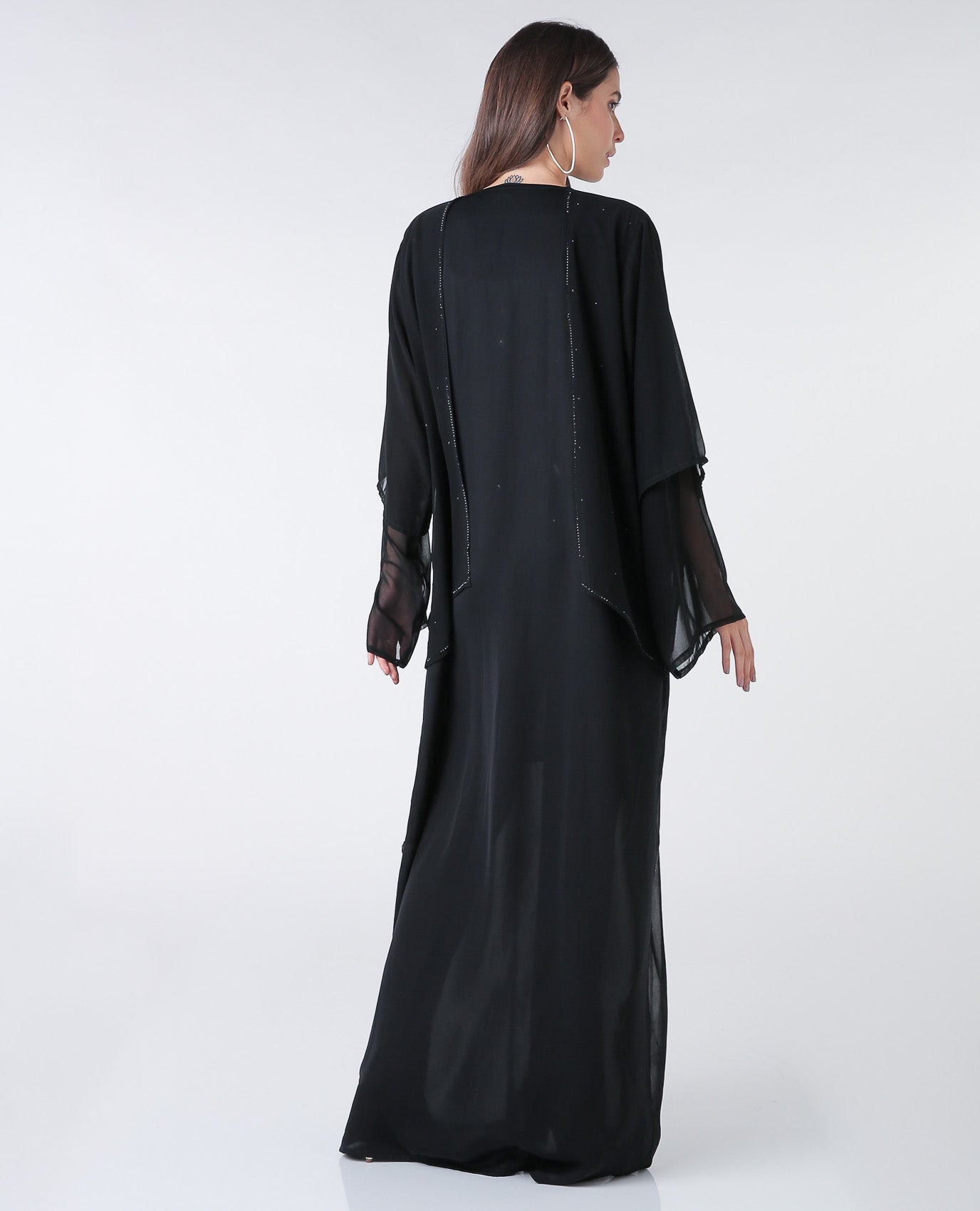 layered abaya