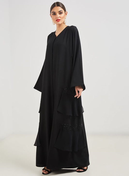 frill style abaya