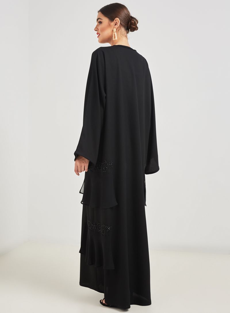 frill style abaya