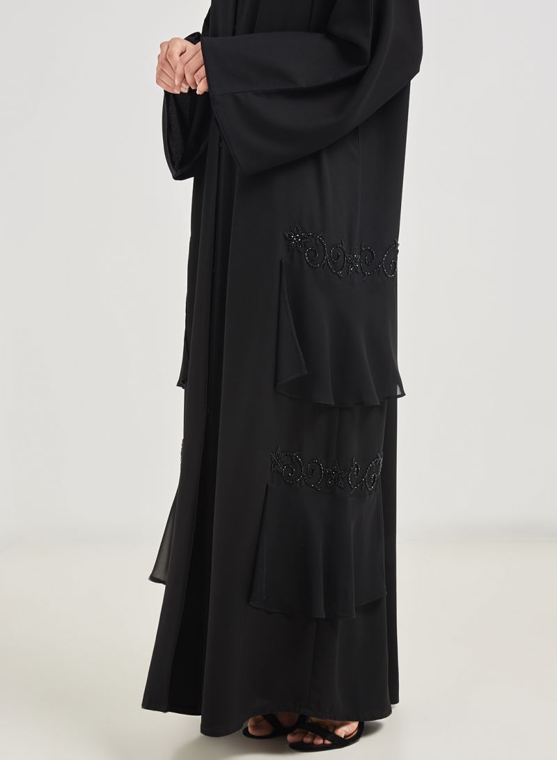 frill style abaya