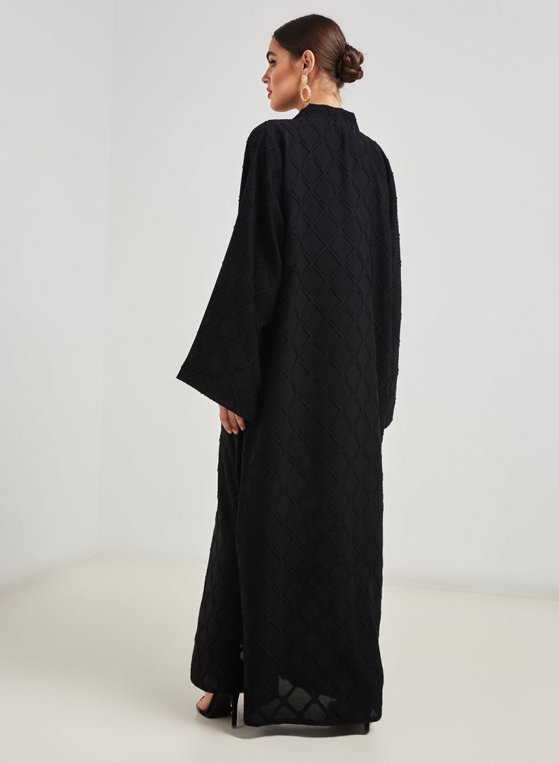 wide sleeves abaya