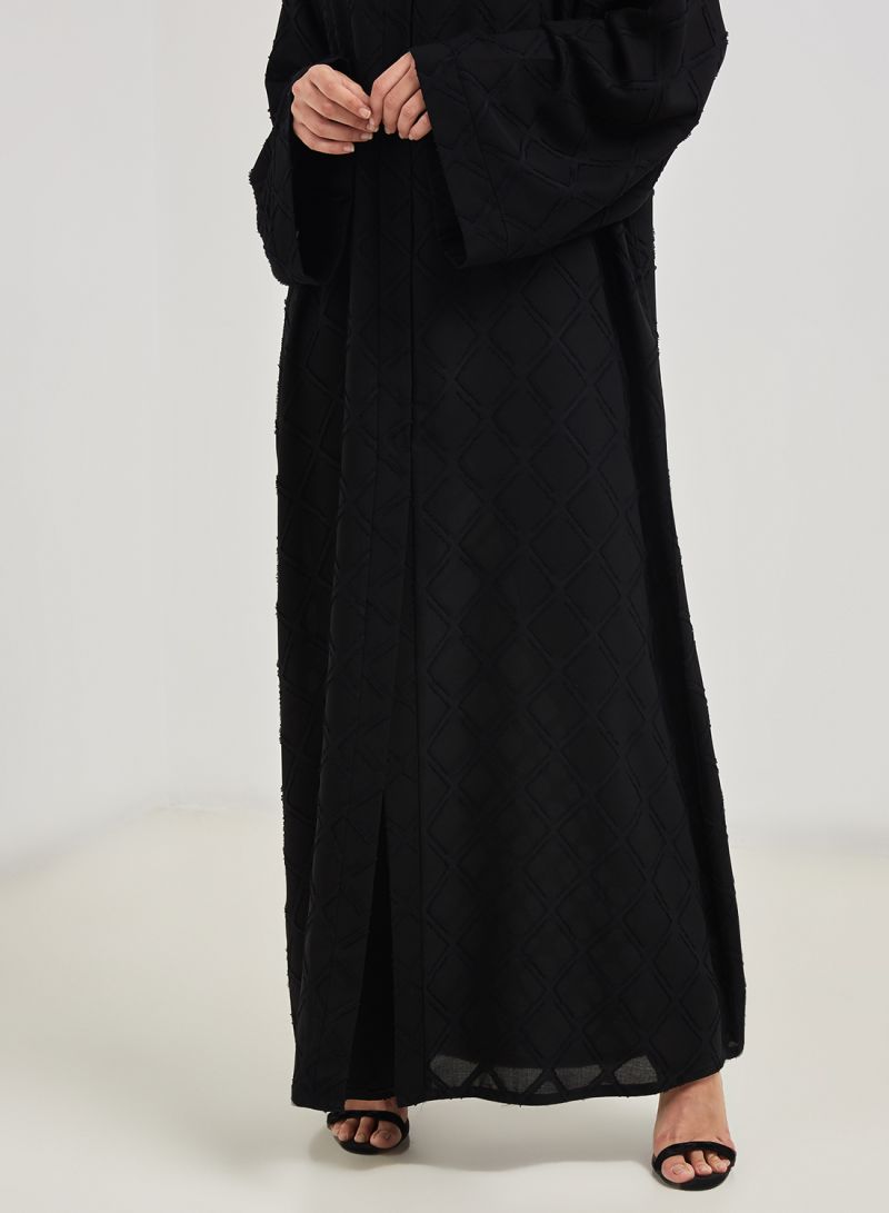 wide sleeves abaya