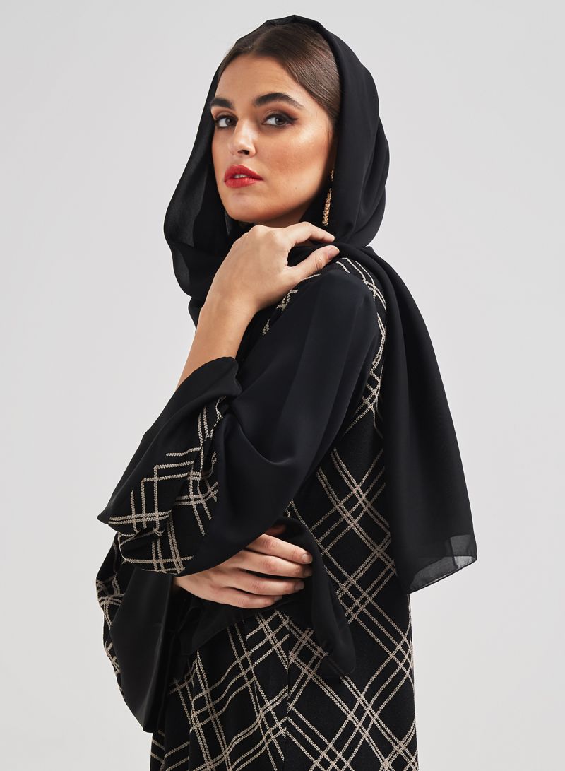 printed abaya