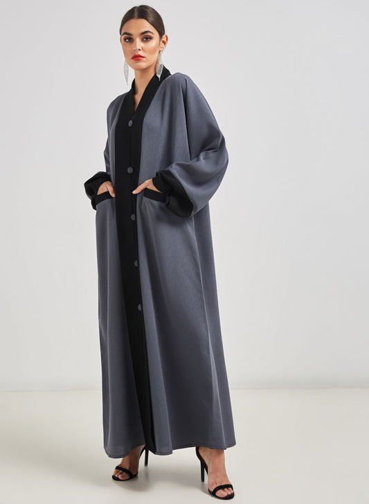 button abaya