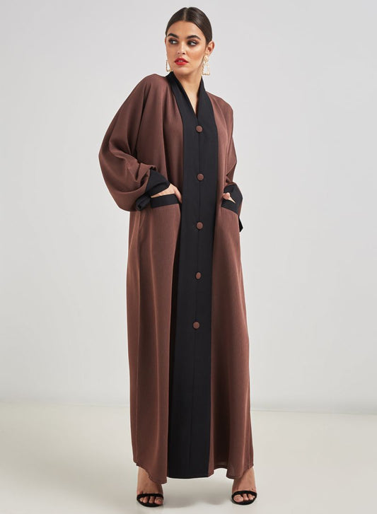 wide sleeves abaya