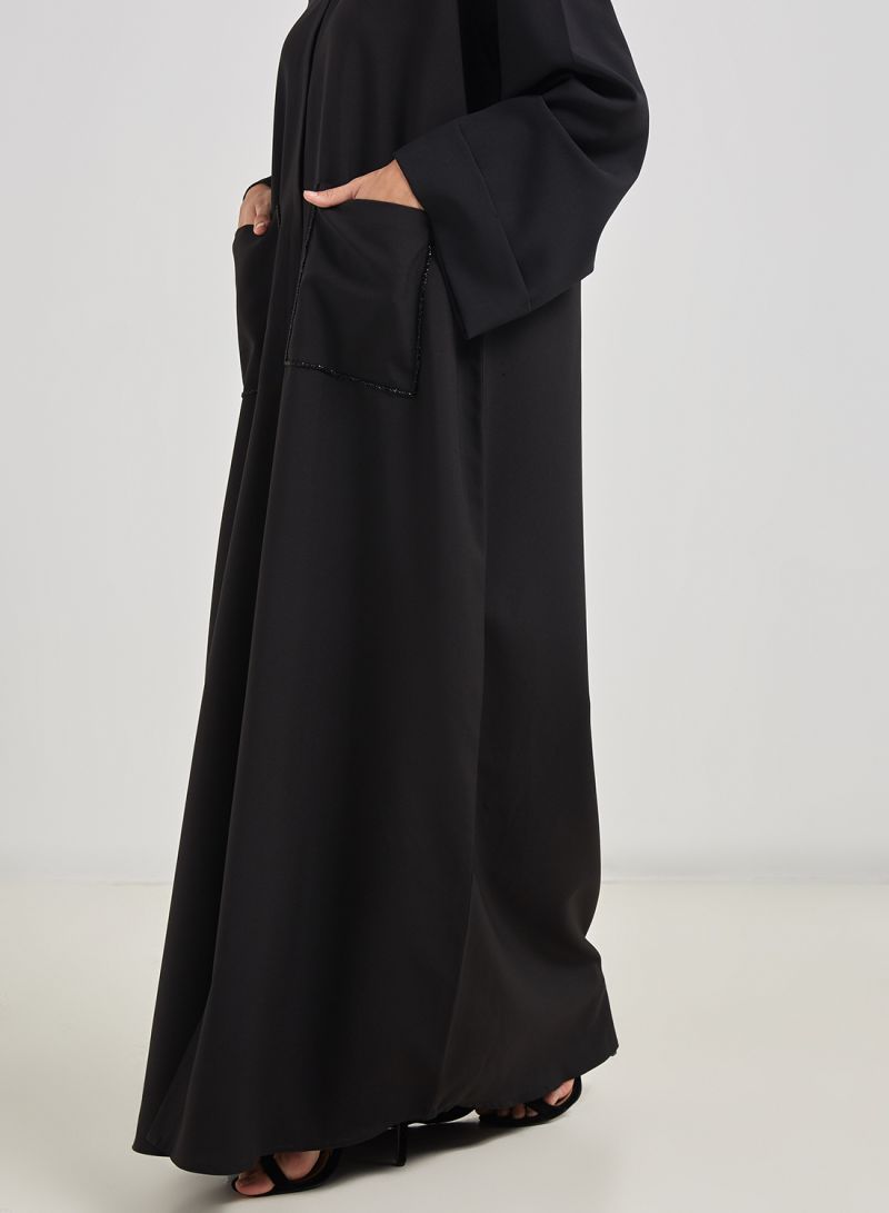 pocket style abaya