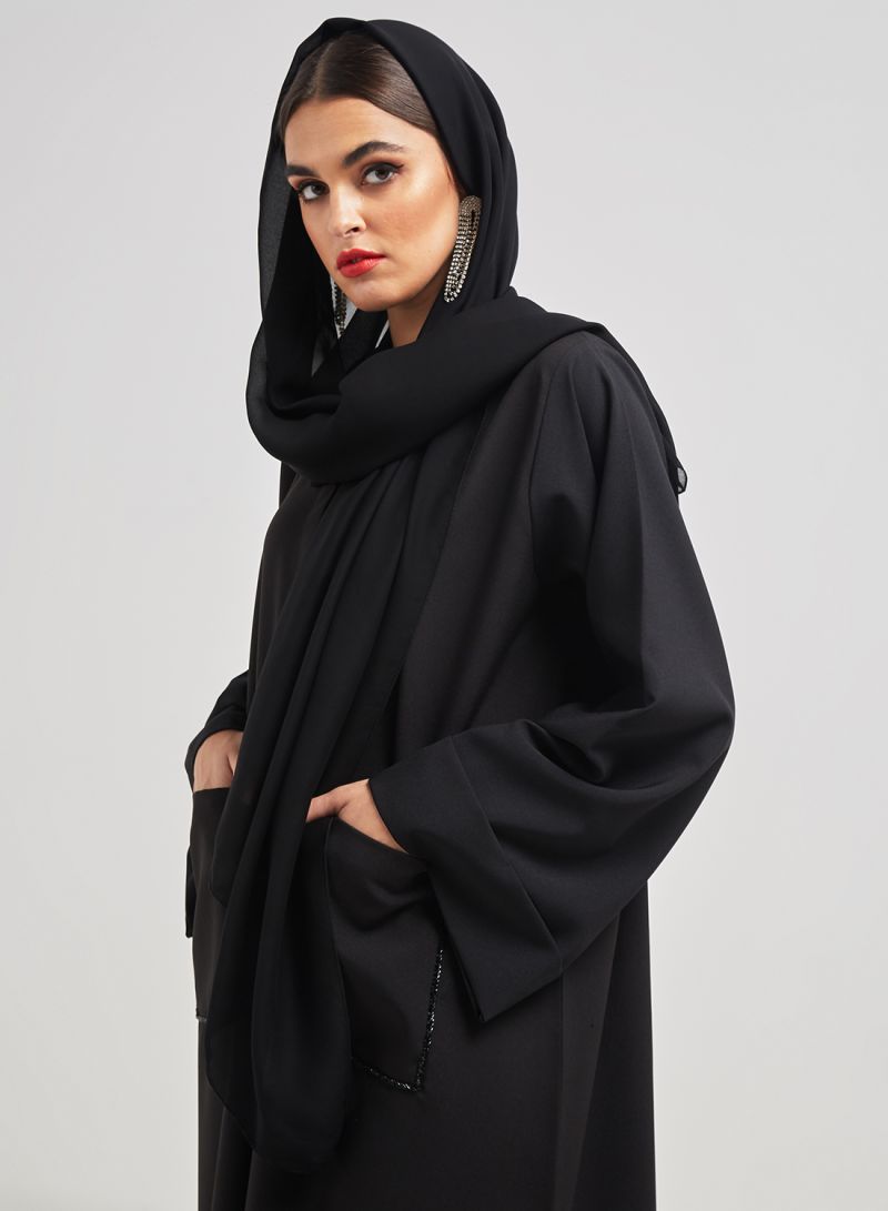 pocket style abaya