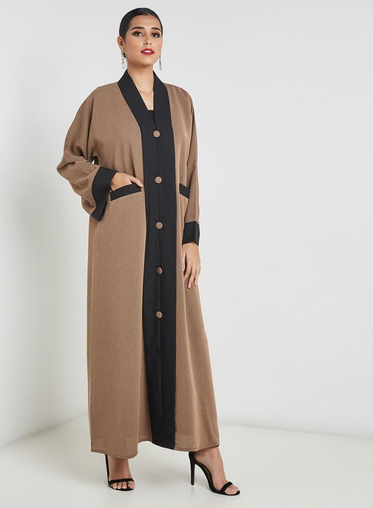 wide sleeves abaya