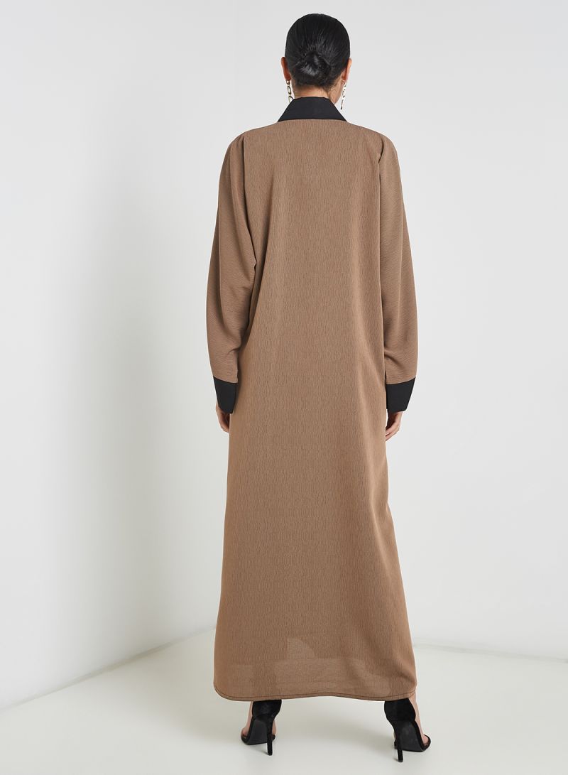 wide sleeves abaya