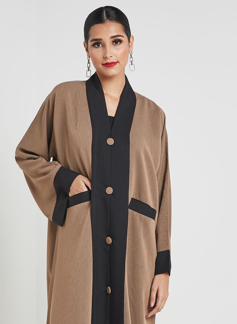 wide sleeves abaya