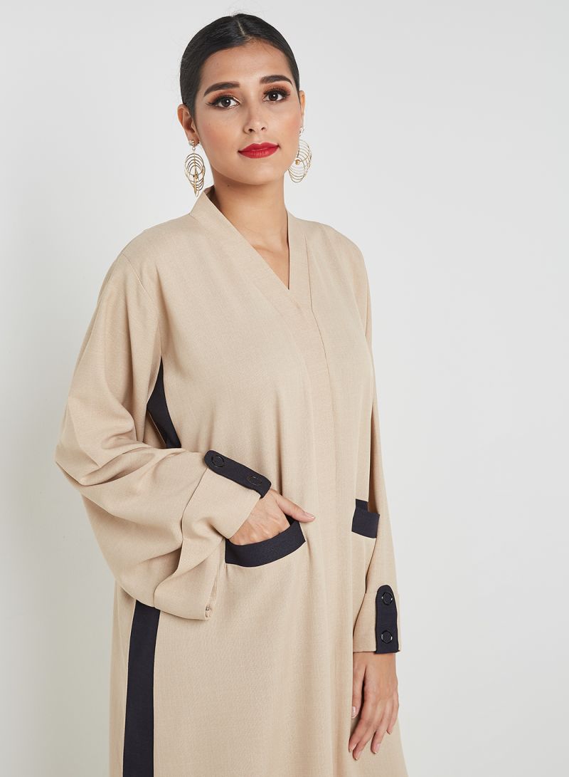 pocket style abaya