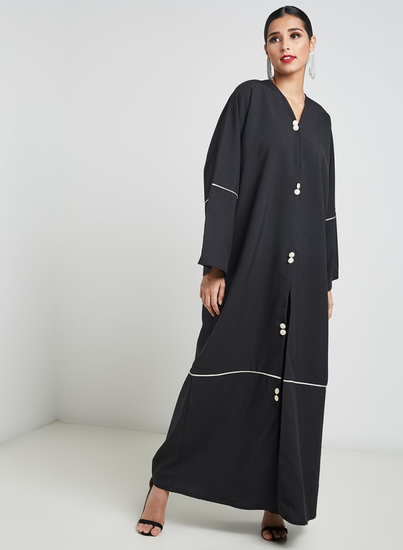  button abaya