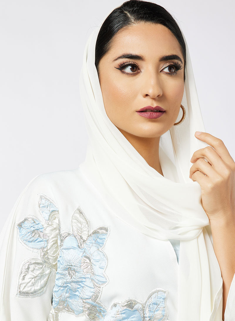 off white abaya