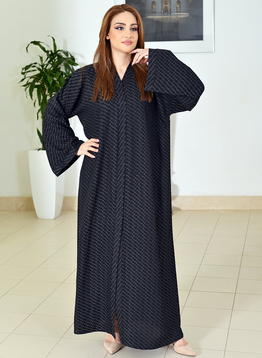 printed abaya