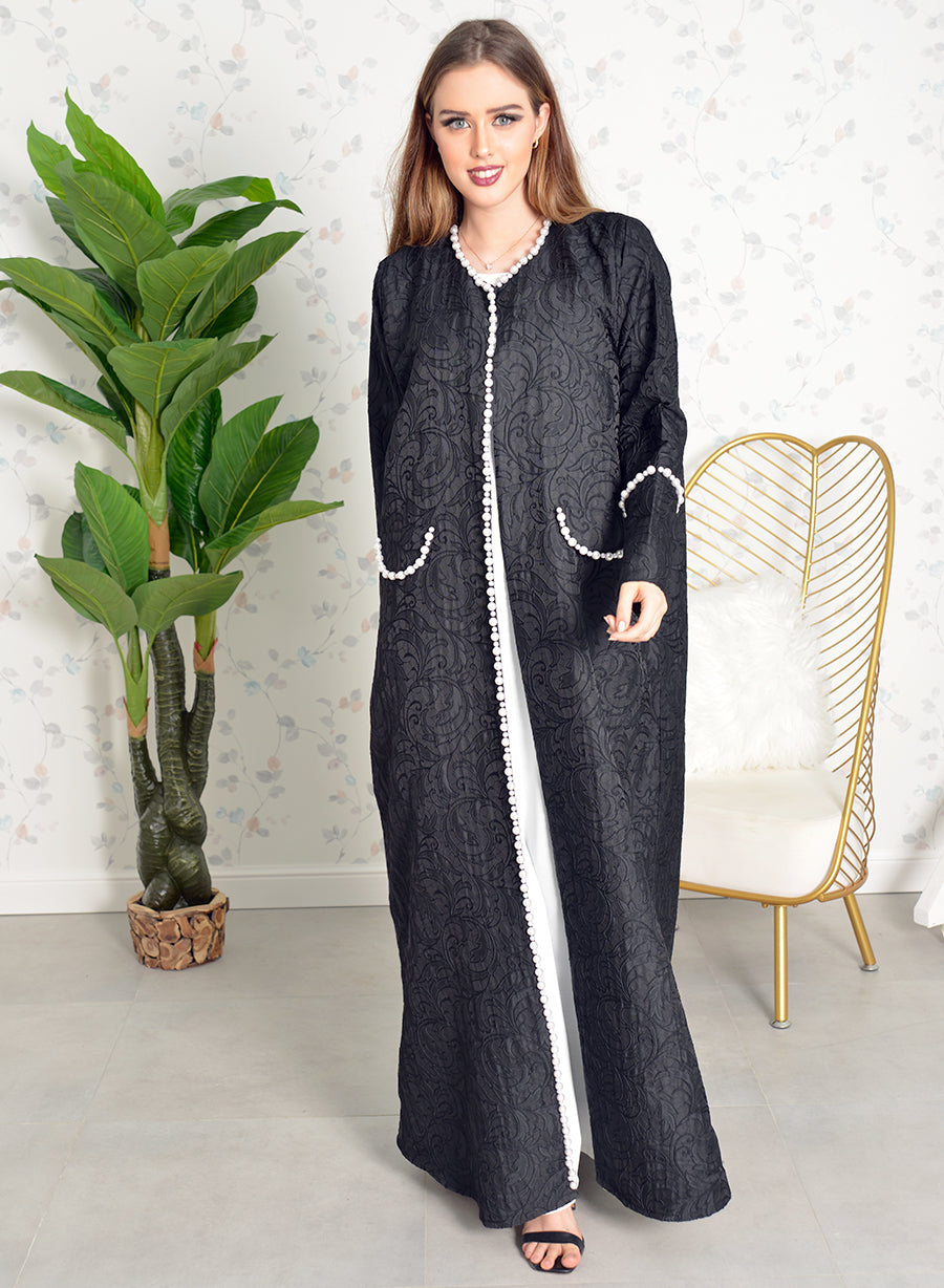 jacquard abaya