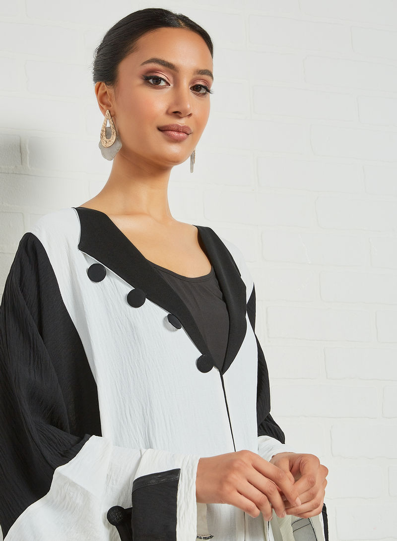 button abaya