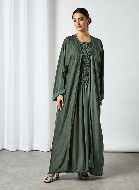 abaya with inner dress