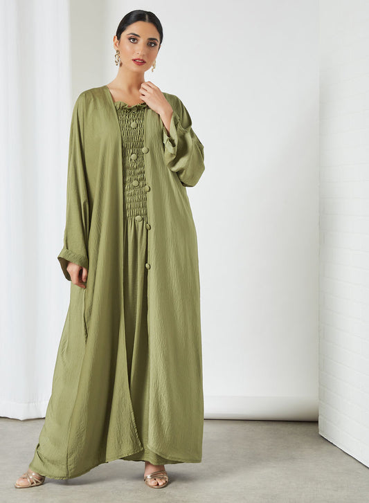 abaya with inner dress