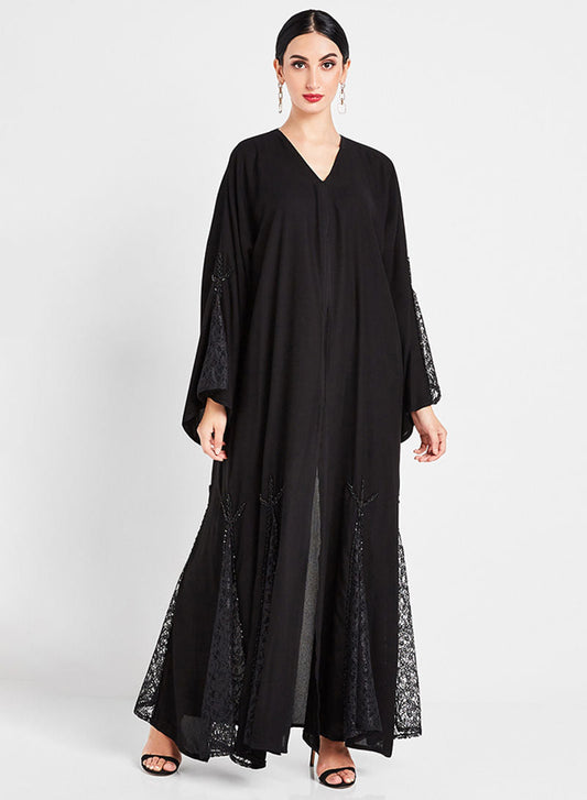 mesh abaya