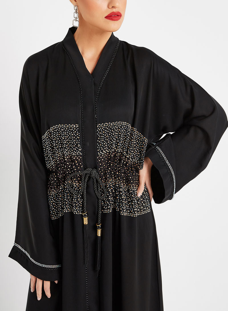 sequin abaya