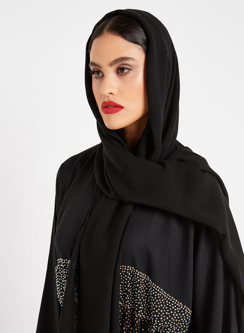 sequin abaya