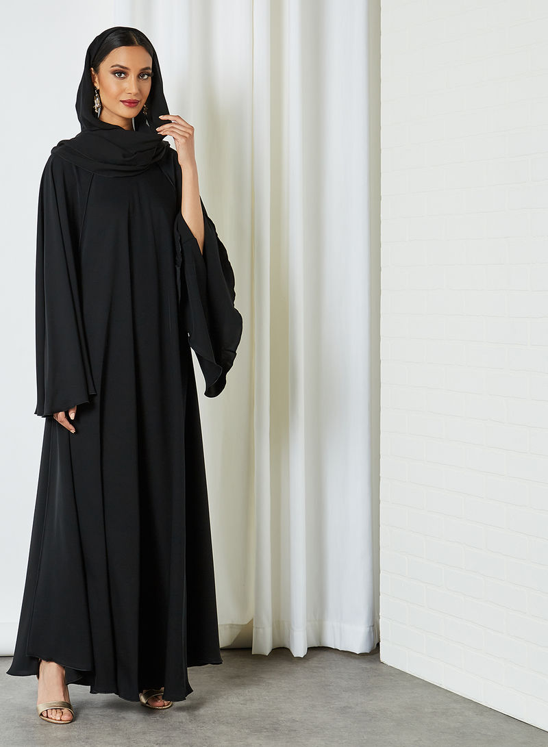 c crush Burqa Plain Simple Latest Collection Dubai Abaya, Size: Free Size  at Rs 799 in New Delhi