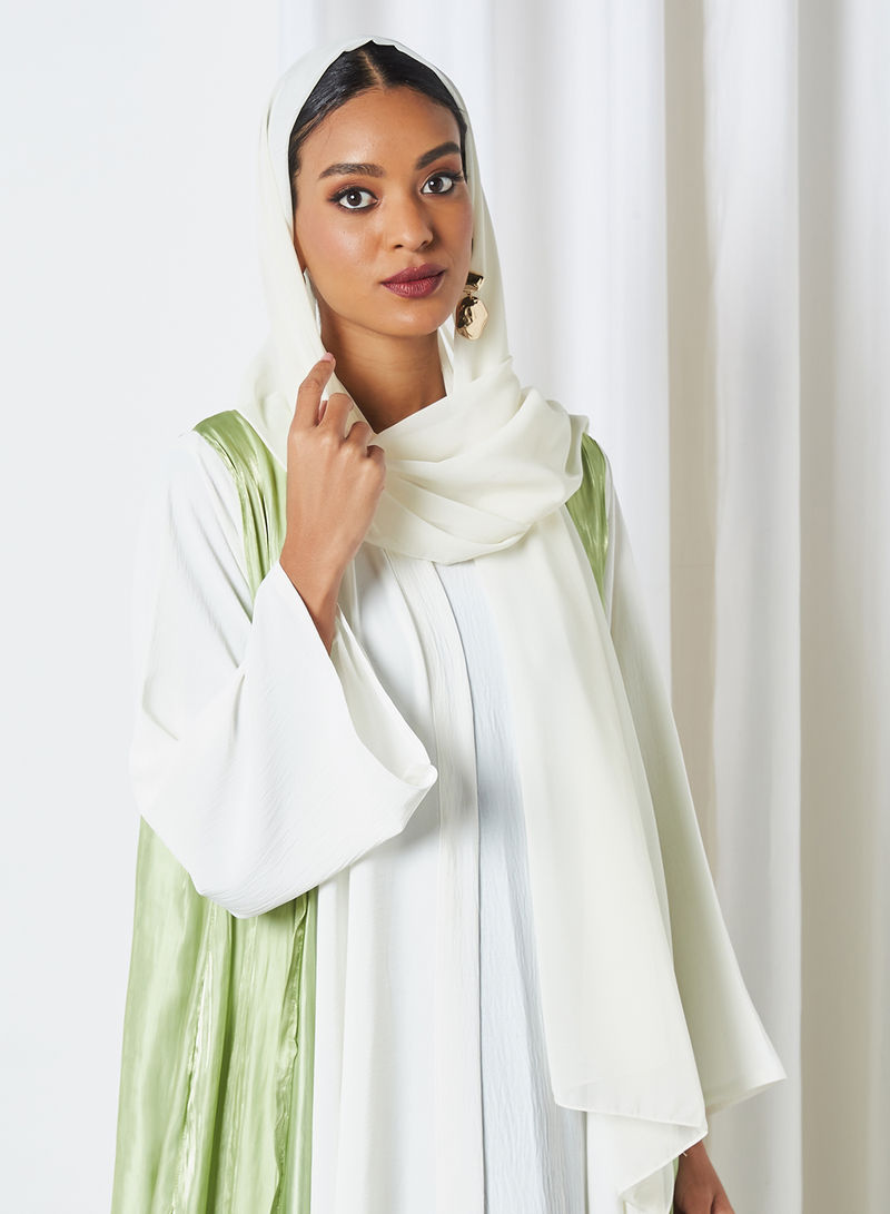 abaya with shrug