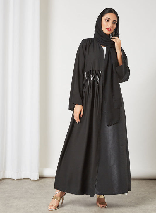 Pleated Abaya