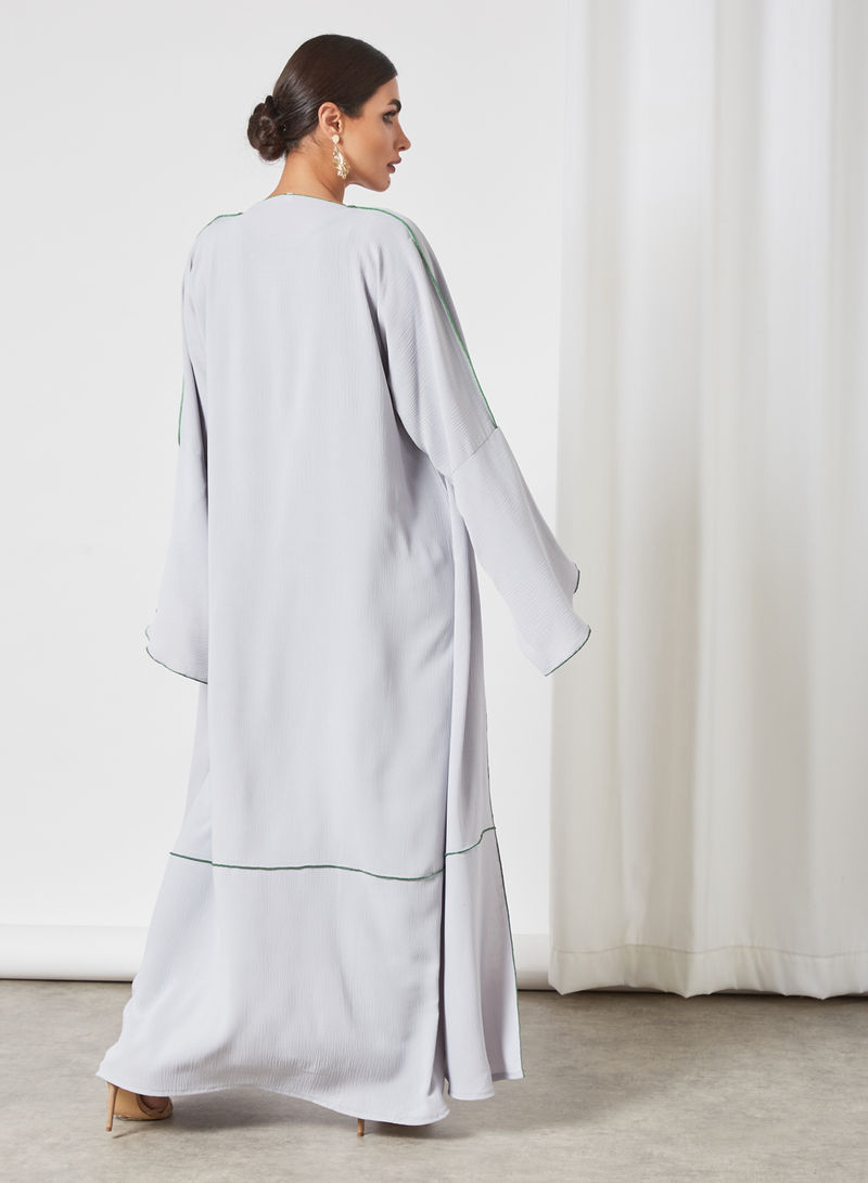 flared sleeves abaya