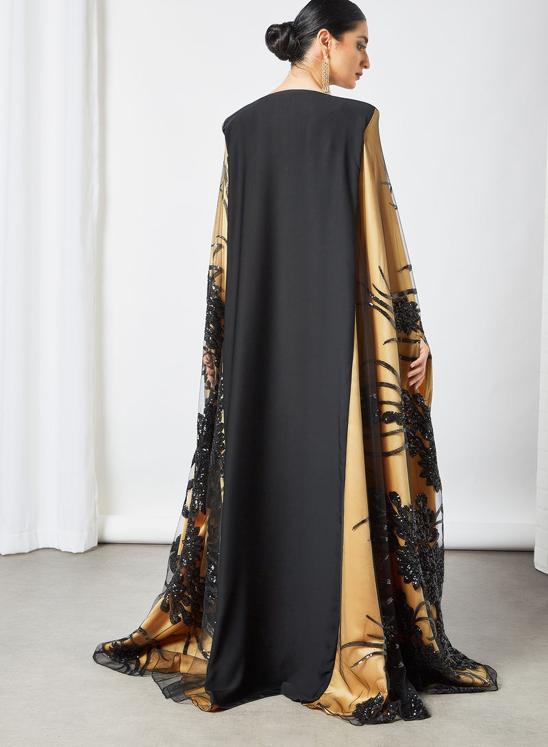 sequin abaya