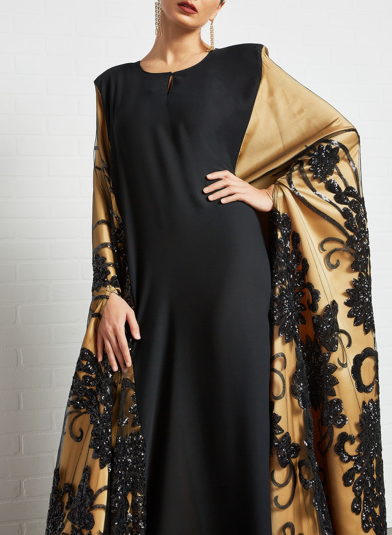 sequin abaya