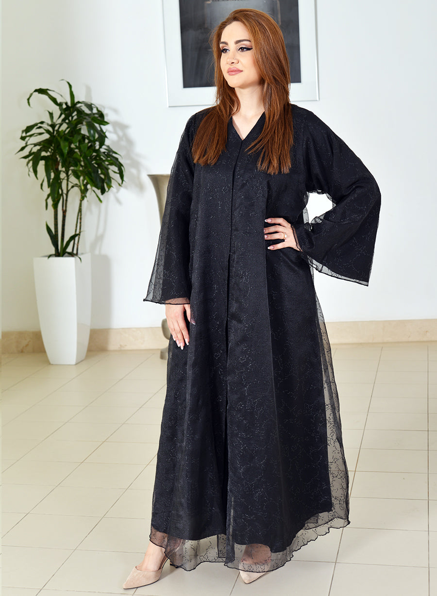 organza abaya