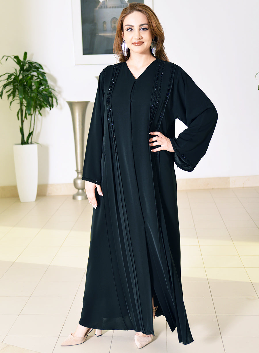 beads abaya