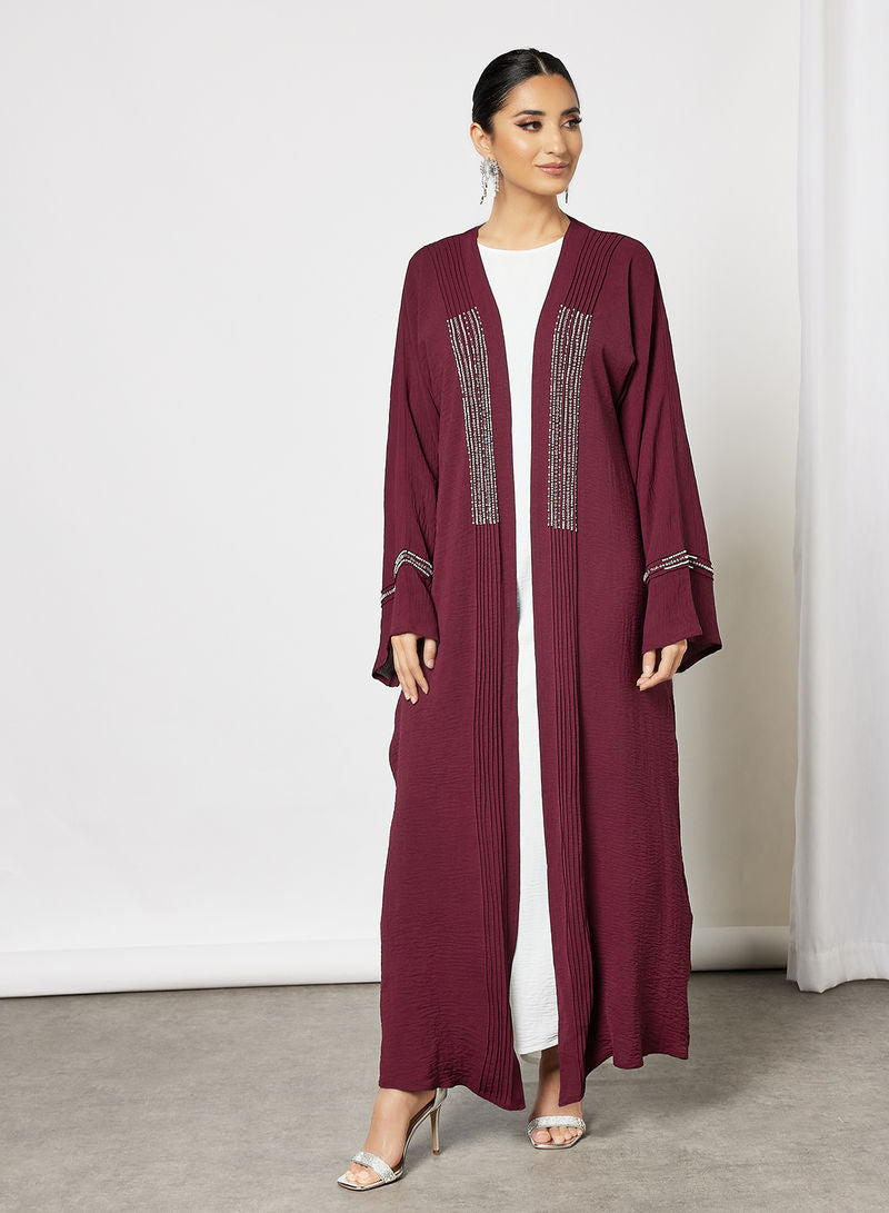 bisht abaya with inner dress