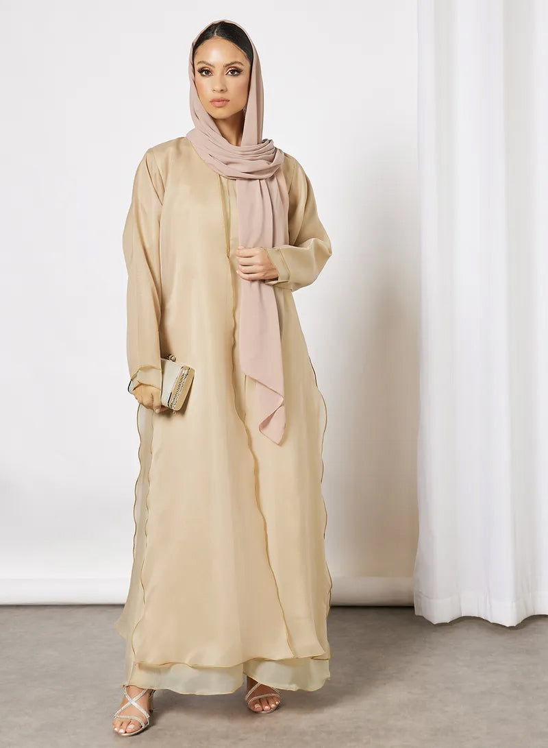 organza abaya