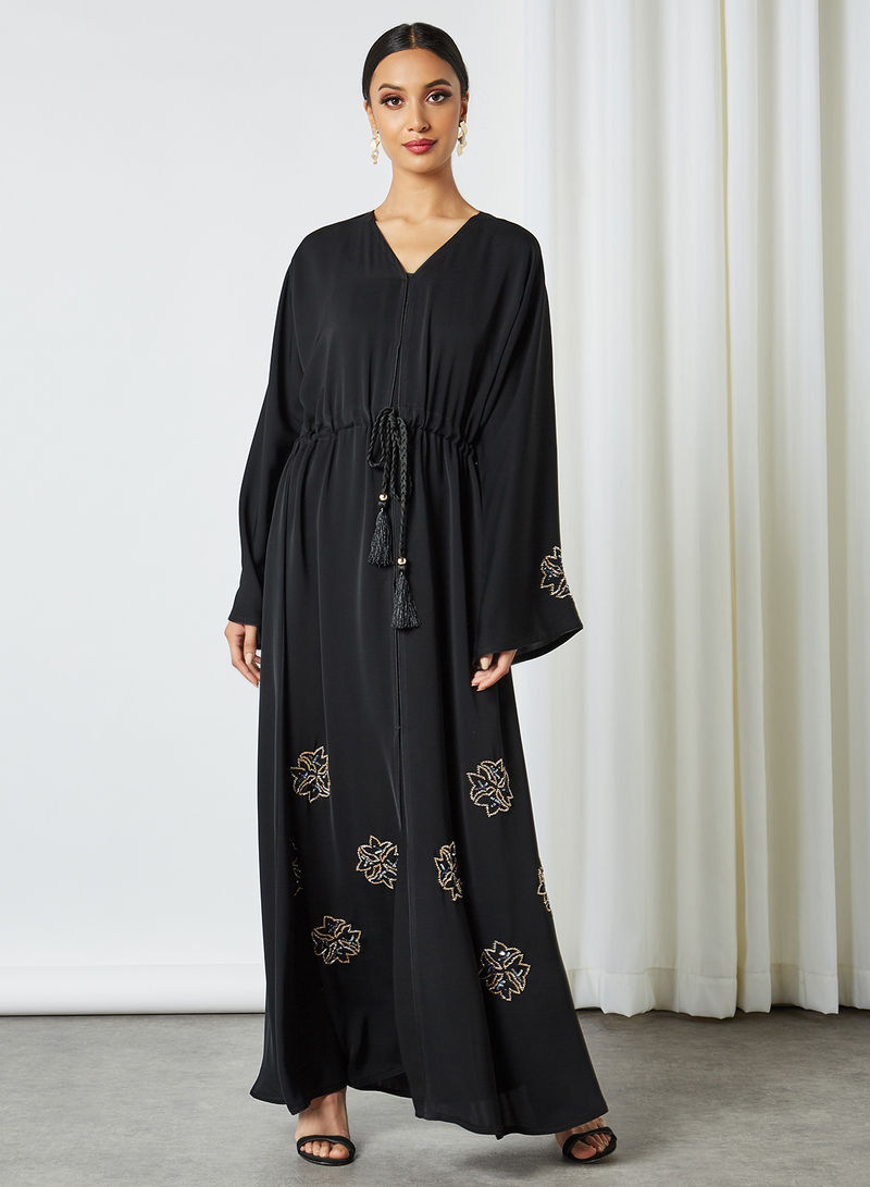 drawstring abaya dubai