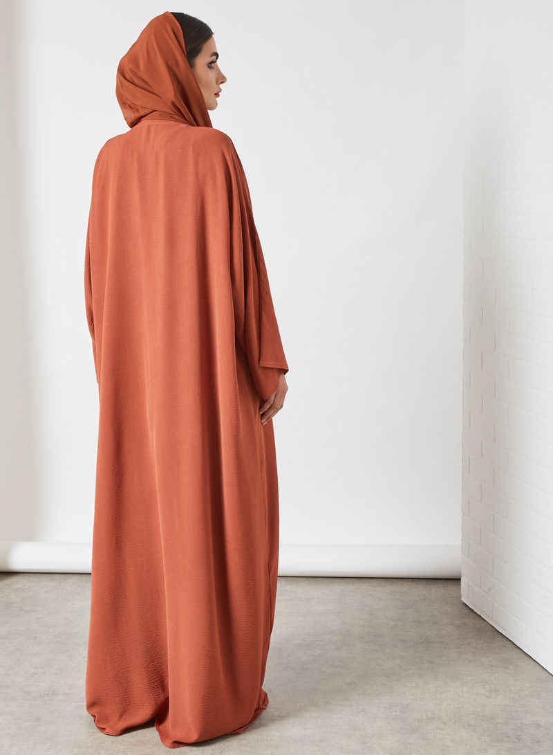 pleated abaya