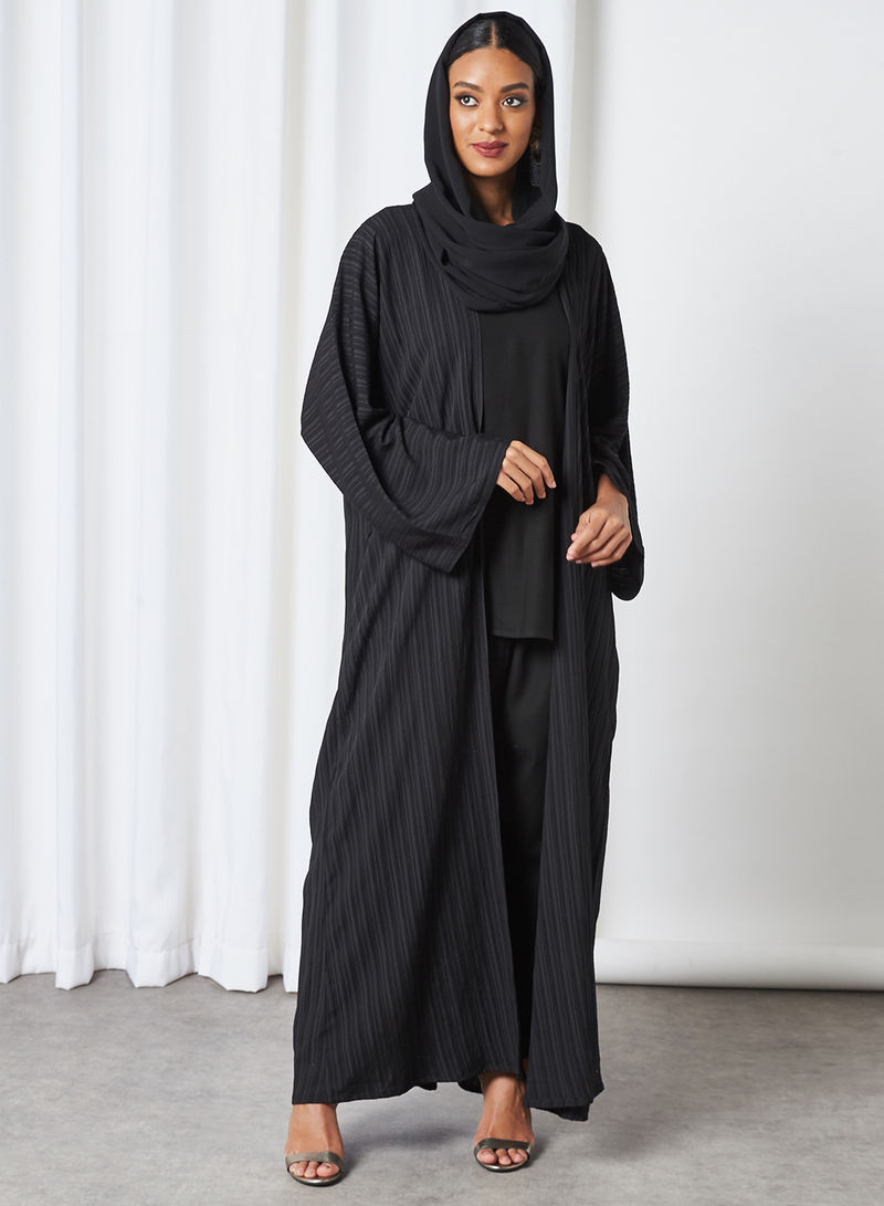 3 piece abaya set