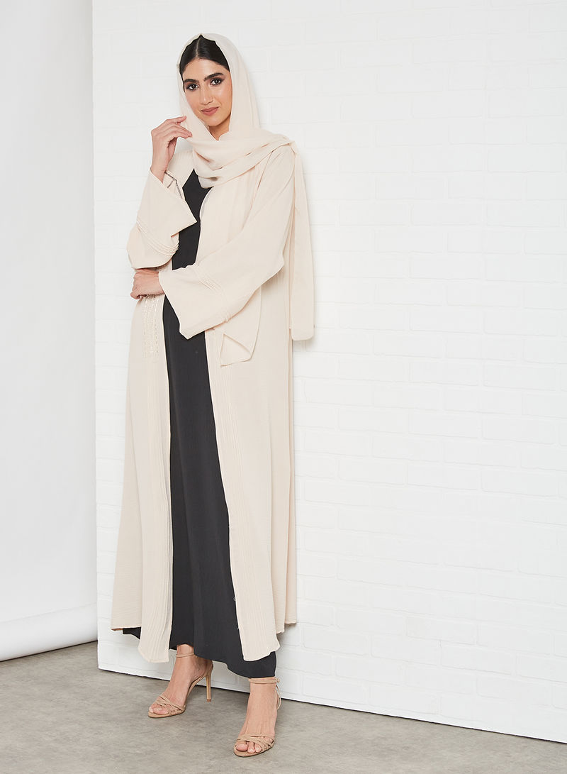 abaya with inner dress