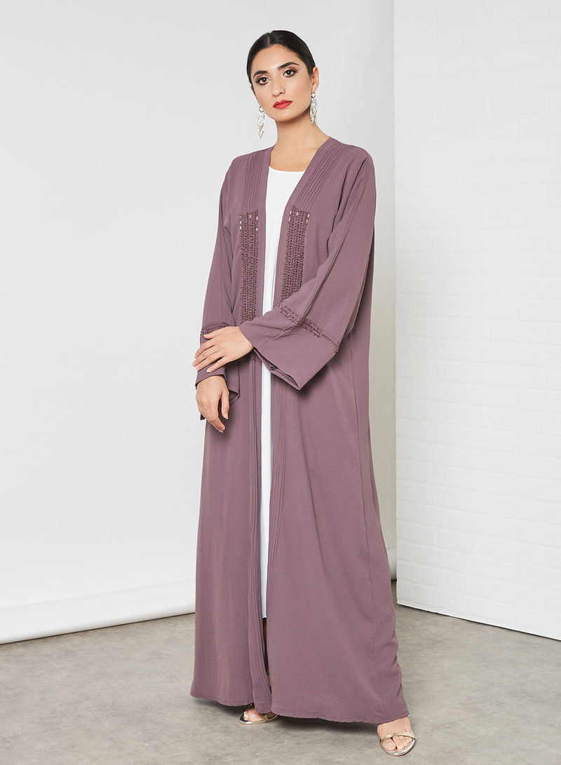 bisht abaya with inner dress