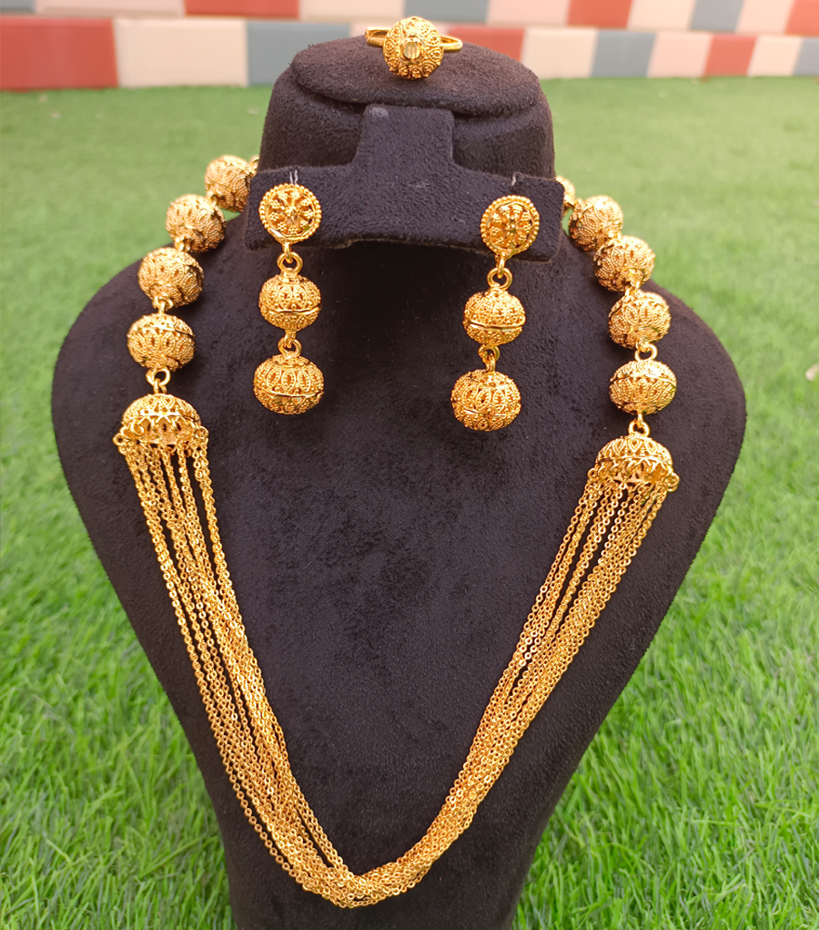 Artificial Gold Jewelry Set